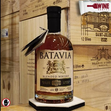 Batavia Blended Whiskey 700ml Original Registered Batavia Saja I
