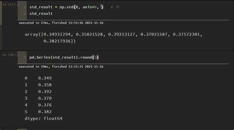 Python Numpy：详解计算矩阵的均值和标准差 腾讯云开发者社区 腾讯云