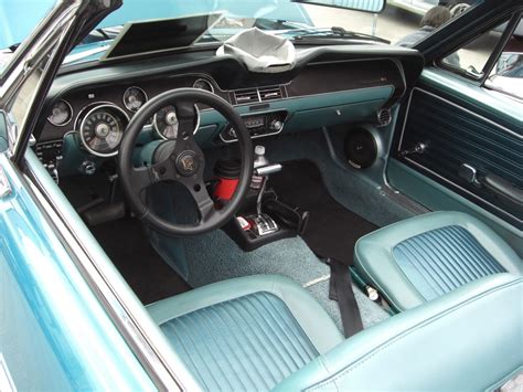 Gulfstream Aqua 1968 Ford Mustang Convertible