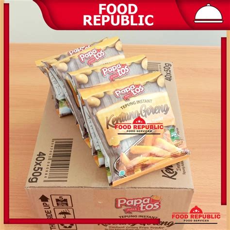 Jual Tepung Instant Kentang Goreng Papatos Gr Crispy Fries Powder