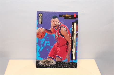 Juwan Howard 1996 97 Collector S Choice Crash The Game Silver Scoring