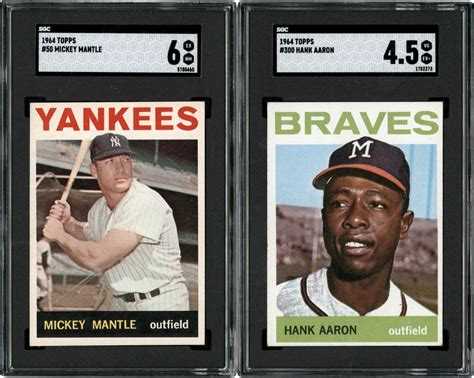 Topps Complete Set W Sgc Mickey Mantle