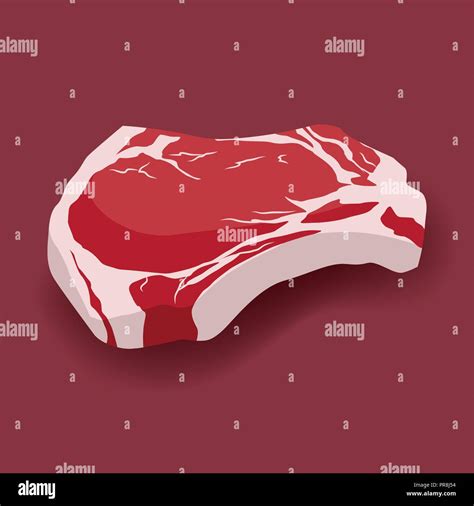 Bone In Ribeye Stock Vector Images Alamy