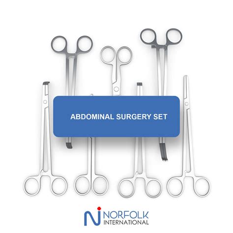 Abdominal Surgery Set Norfolk Instruments