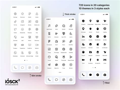 Iosck 2 — New Ios 16 Icons Customization Kit With Figma Source By