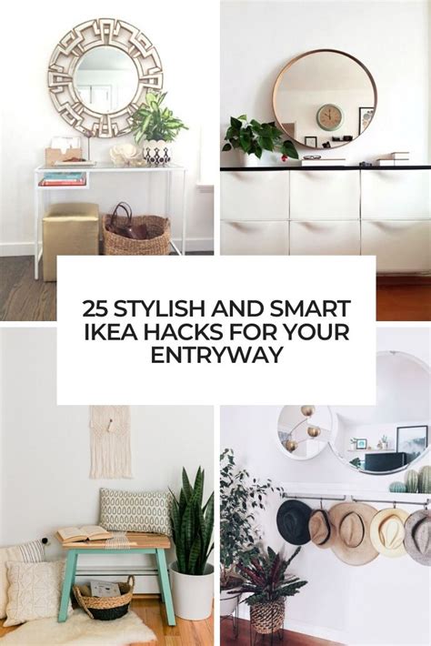 Stylish And Smart Ikea Hacks For Your Entryway Digsdigs