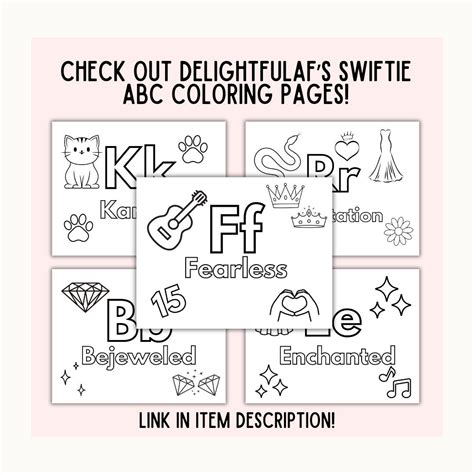 Taylor Swift Inspired Lunchbox Notes Affirmation Cards Taylor Swift