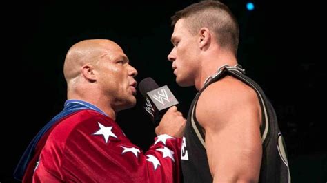 Kurt Angle Congratulates John Cena On Completing 20 Years With Wwe