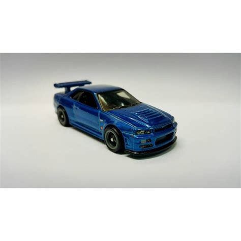 Hot Wheels Nissan Skyline R FNF Retro Shopee Malaysia