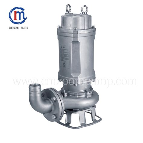 Stable Performance Electric Motor Stainless Steel Wastewater