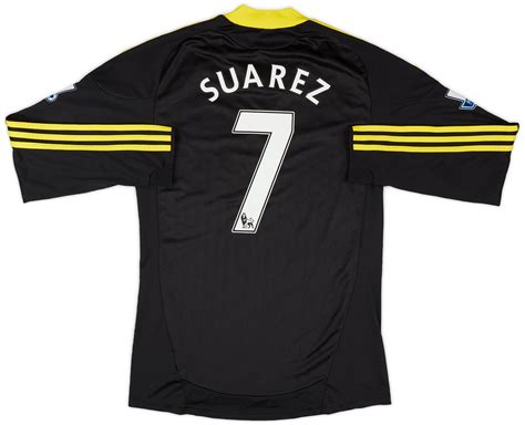 2010 11 Liverpool Third L S Shirt Suarez 7 8 10 S