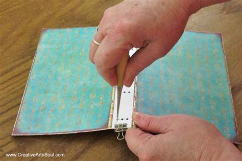 How To Make An Easy Junk Journal Cover With Spine Using Printables