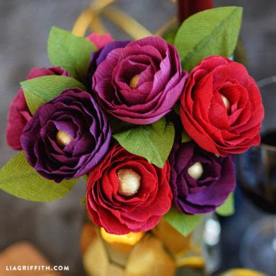 Extra Fine Crepe Paper Ranunculus Lia Griffith