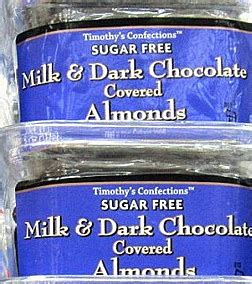 Trader Joe's Sugar-Free Milk & Dark Chocolate Covered Almonds Reviews - Trader Joe's Reviews