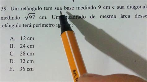 1 QuestÃo De Concurso MatemÁtica BÁsica Resolvida Pe Questão 39