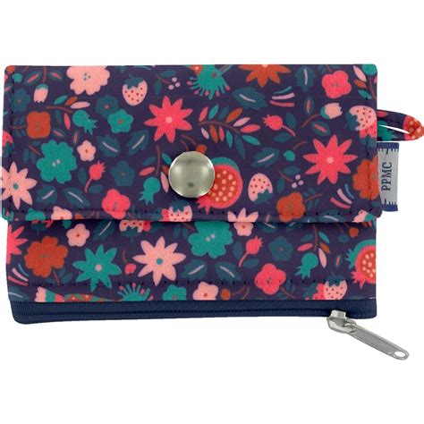 Mini Pochette Porte Monnaie Huppette Fleurie Papa Pique Et Maman Coud