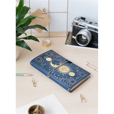 Synthetic Leather Soft Cover Travel Notebook 12x20 Astral Logigraf