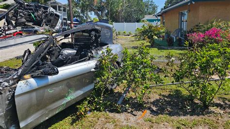 Video Shows Serious Crash Involving Stolen Cars In Bradenton