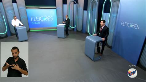 VÍDEOS debate EPTV do 2º turno entre candidatos à Prefeitura de