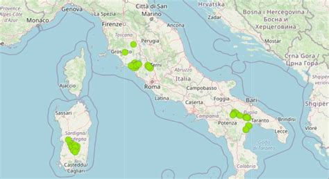 Nucleare Deposito Nazionale Per Le Scorie La Mappa Dei Siti Idonei