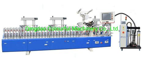 PUR Hot CNC Laminating Machine For Windows And Door Line Profile Laminator Price And Laminate