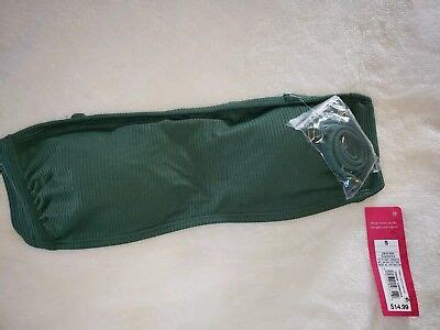 Xhilaration Woman S Green Bikini Top S EBay