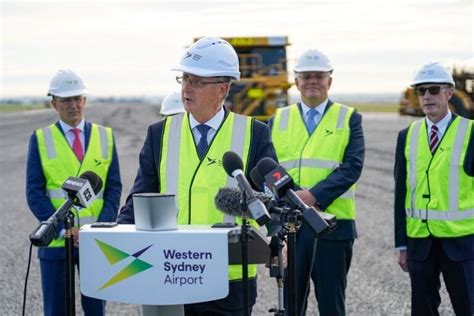 Construction Begins On Western Sydney International Airport Runway