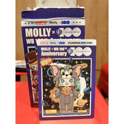 現貨 售完不補！molly 華納一百週年 系列 確認款 盲抽 泡泡瑪特 Popmart 華納 100 盲盒 公仔 蝦皮購物