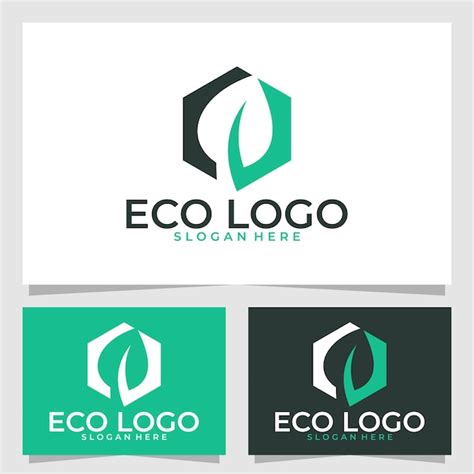 Premium Vector Eco Logo Vector Design Template