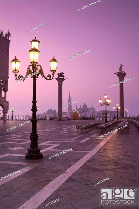 St. Mark's Square, Venice, Italy, Stock Photo, Picture And Rights ...