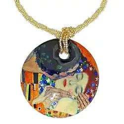 Un Bijou Pour Impressionner Le Collier Le Baiser De Klimt