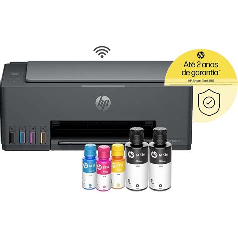 Impressora Tank De Tinta - Impressora Multifuncional HP Smart Tank 584 Tanque de Tinta Colorida Wi ...