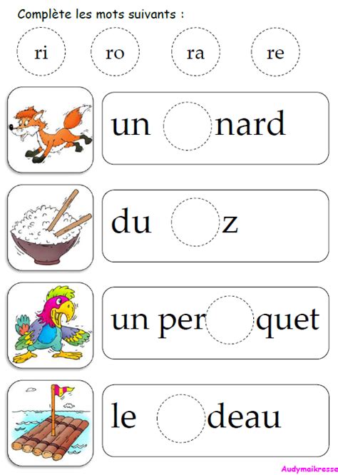 Fiches D Encodage Imprimer Pour Lire Et Crire Des Mots En Avec Ba