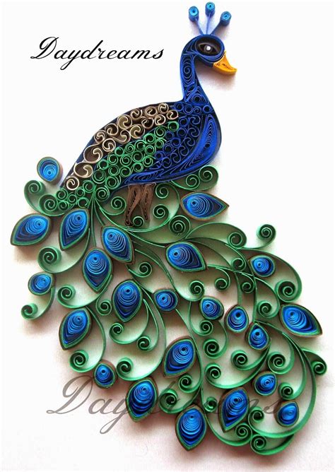 Die besten 25+ Peacock quilling Ideen auf Pinterest | Kunst zu füllen ...