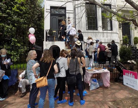 Georgetown House Tour Draws Record Crowds On A Perfect Day The