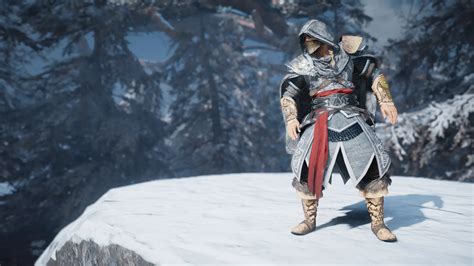 Ezio Revelations Outfit Mentor Armor Reskin At Assassin S Creed Valhalla Nexus Mods And Community