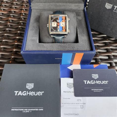 Tag Heuer Monaco Gulf Racing Steve Mcqueen Special Edition For