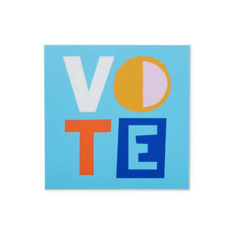 Vote Sticker – Ampersand Design Studio