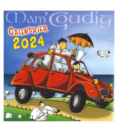 Calendrier Mural Mam Goudig 30 X 30 Cm CALENDRIERS 2024