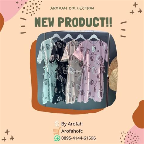 Paling Murah Arofah Collection Dress Terlengkap Di Pekalongan Jawa