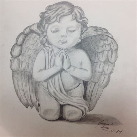 Beautiful Angel Drawing