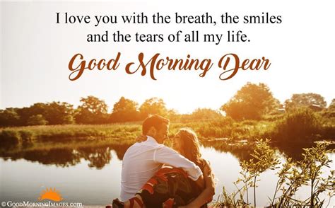 Romantic Good Morning I Love You Quotes with HD Images for Couple