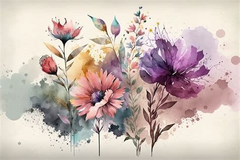 Watercolor Flowers