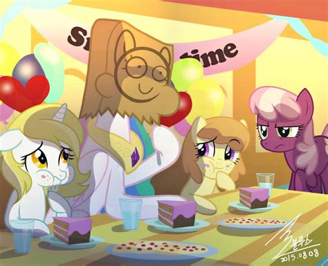 Mlp Snack Time By 0bluse On Deviantart