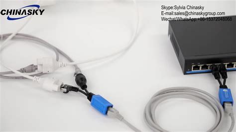 Rj45 Splitter/Combiner, Upoe Cable, Poe Injector, Network Multiplexer