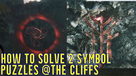 How To Solve The 2 Symbol Puzzles At The Cliffs In Senua S Saga