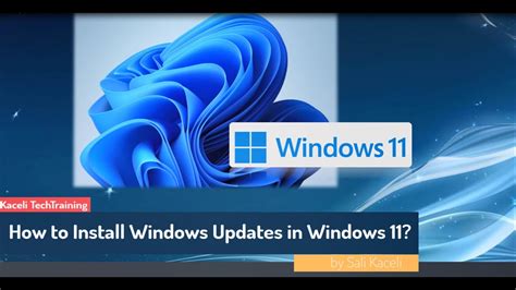 How To Update Windows 11 From Windows Update Youtube