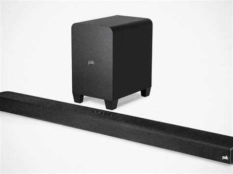 Polk Signa S4 Soundbar With Wireless Subwoofer Supports Dolby Atmos And Voiceadjust Tech