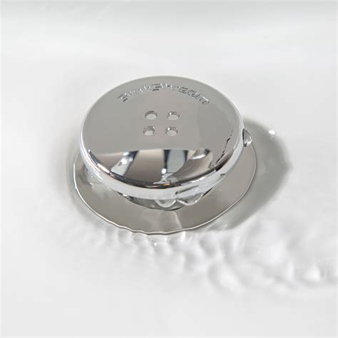 Sinkshroom Chrome Edition Revolutionary Bathroom Sink Drain Protector