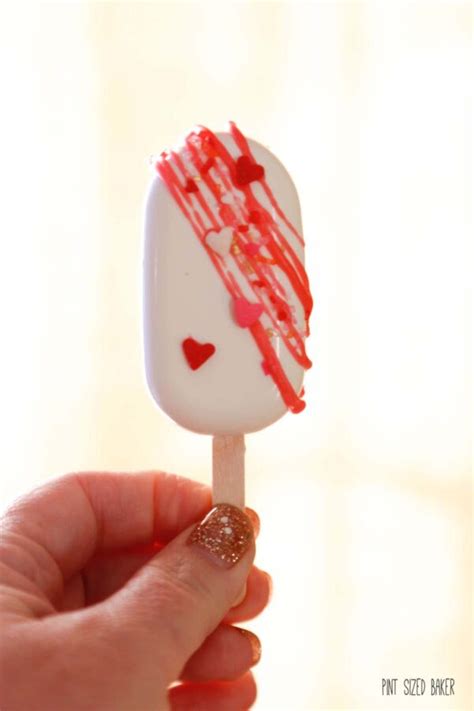 Beautiful Valentine Cakesicles • Pint Sized Baker